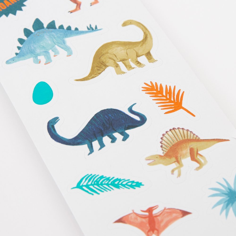Meri Meri Party Mini Dinosaur Kindgom Stickers - bubblegum market