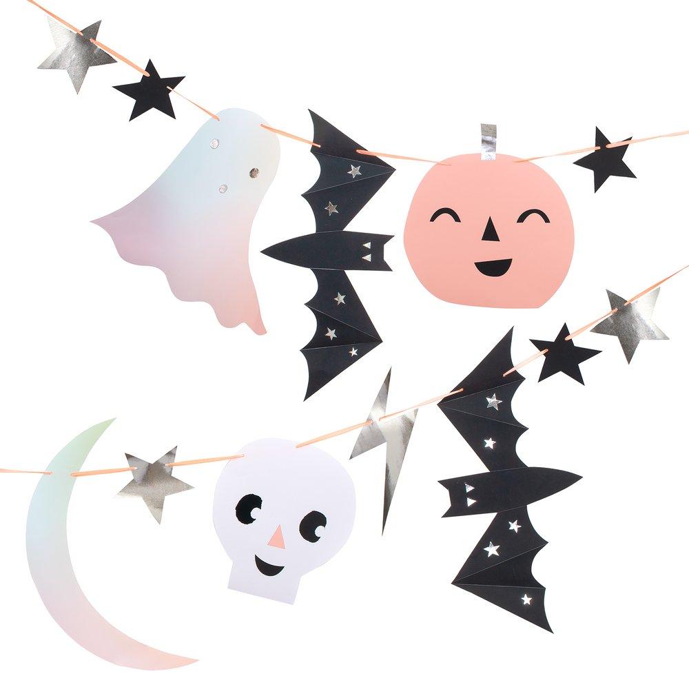Meri Meri Party Pastel Halloween Garland - bubblegum market