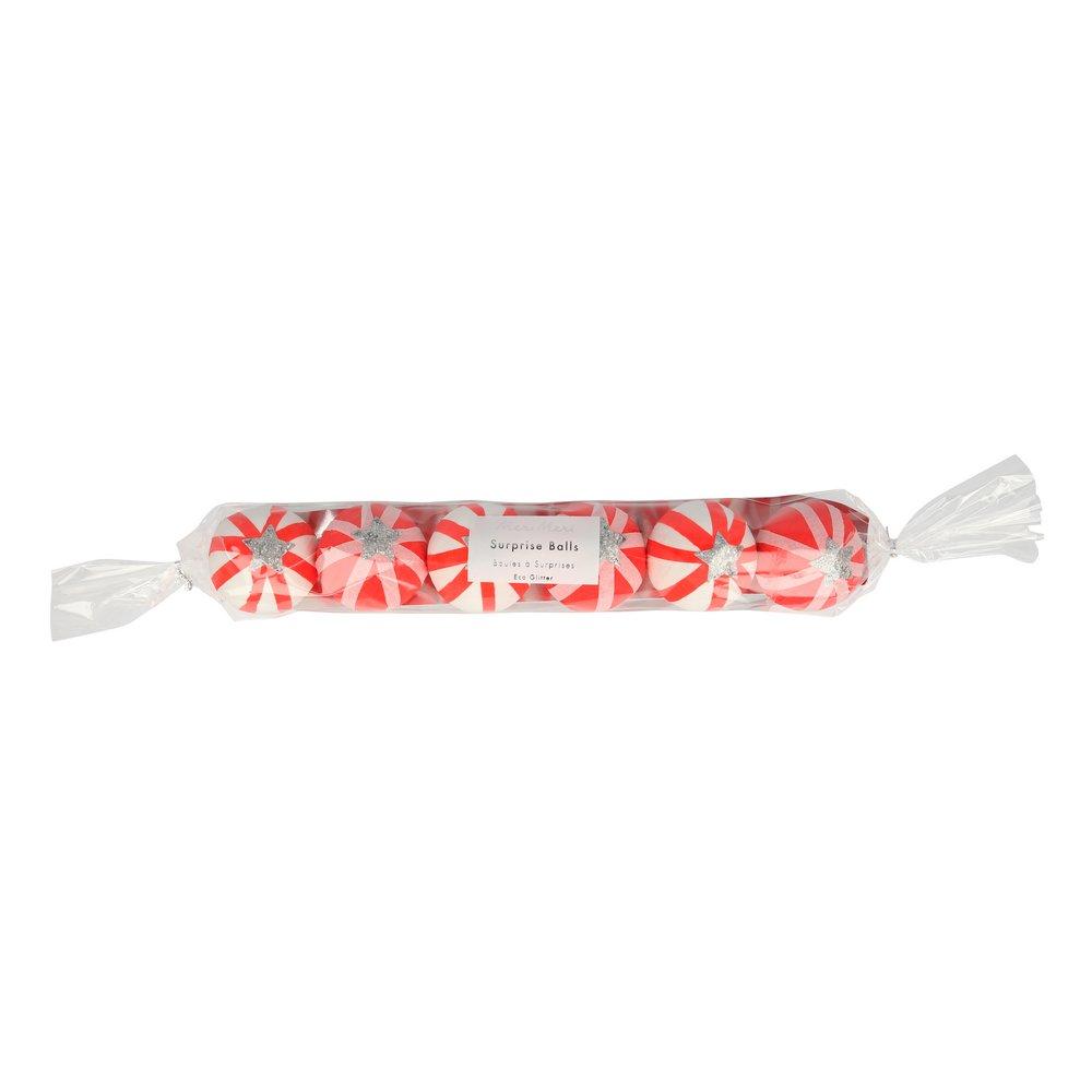 Meri Meri Party Peppermint Candy Surprise Balls - bubblegum market