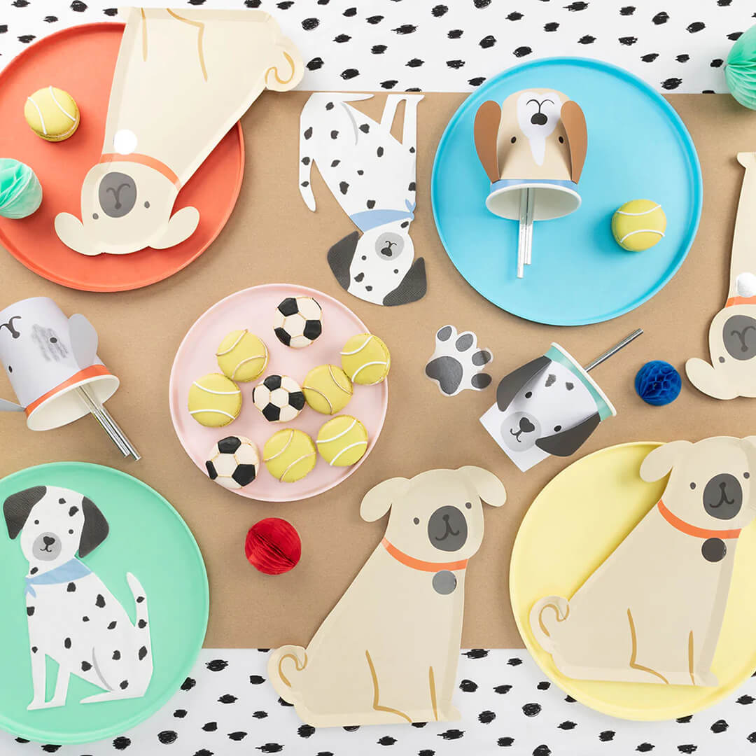 Meri Meri Party Puppy Napkins - bubblegum market