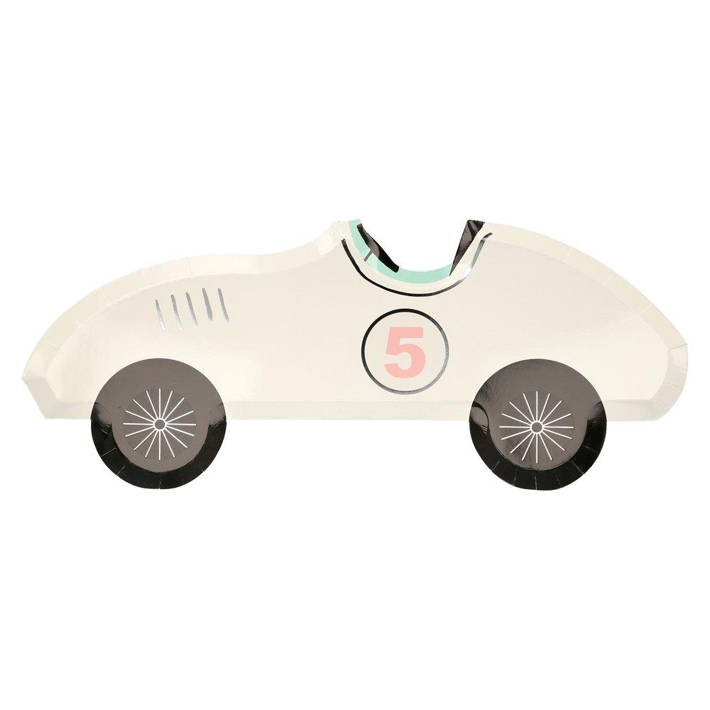 Meri Meri Party Race Car Plates - bubblegum market