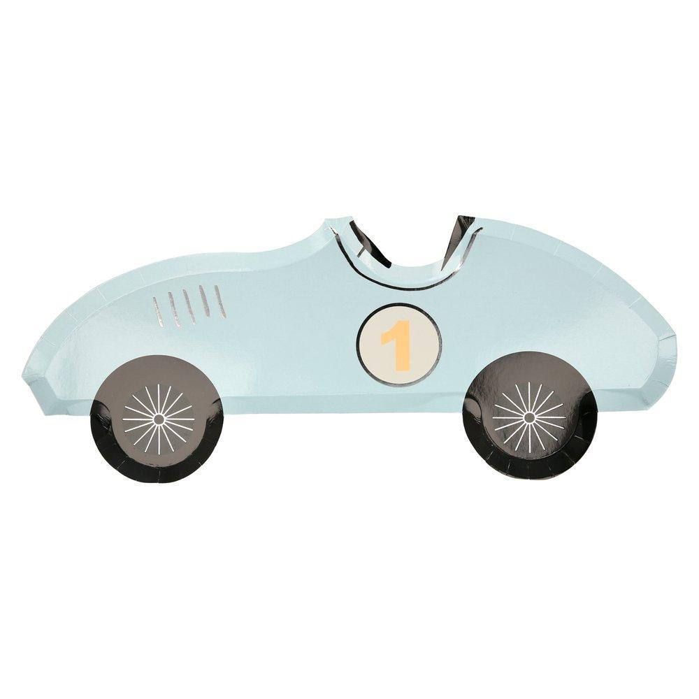 Meri Meri Party Race Car Plates - bubblegum market
