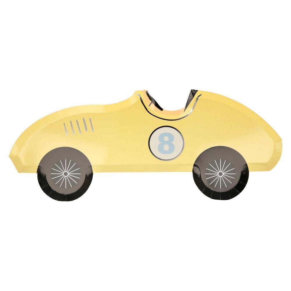 Meri Meri Party Race Car Plates - bubblegum market