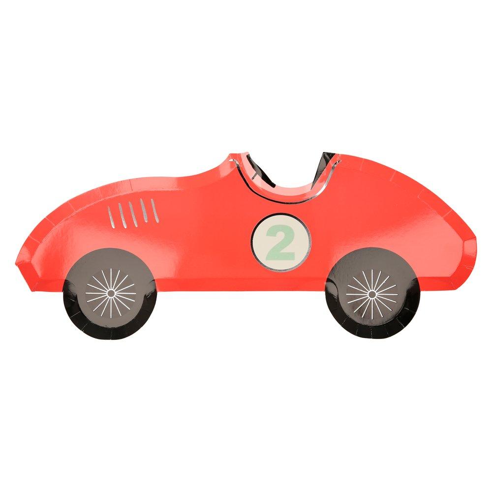 Meri Meri Party Race Car Plates - bubblegum market