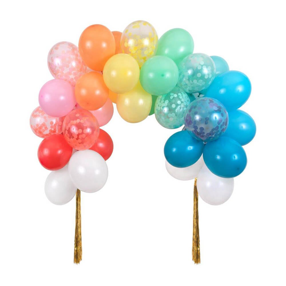 Meri Meri Party Rainbow Balloon Arch Kit - bubblegum market