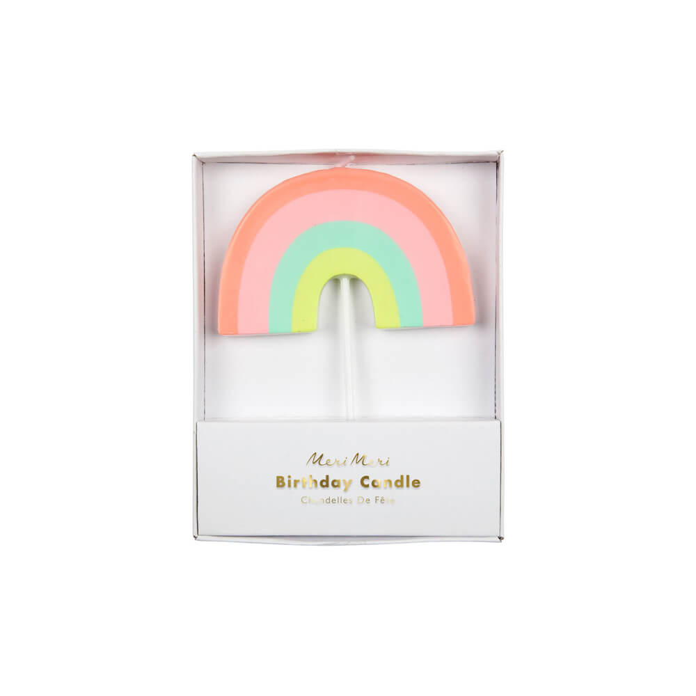 Meri Meri Party Rainbow Candle - bubblegum market