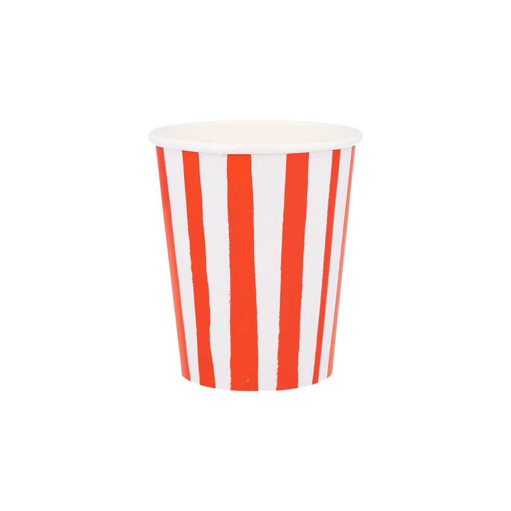 Meri Meri Party Red Stripe Cups - bubblegum market
