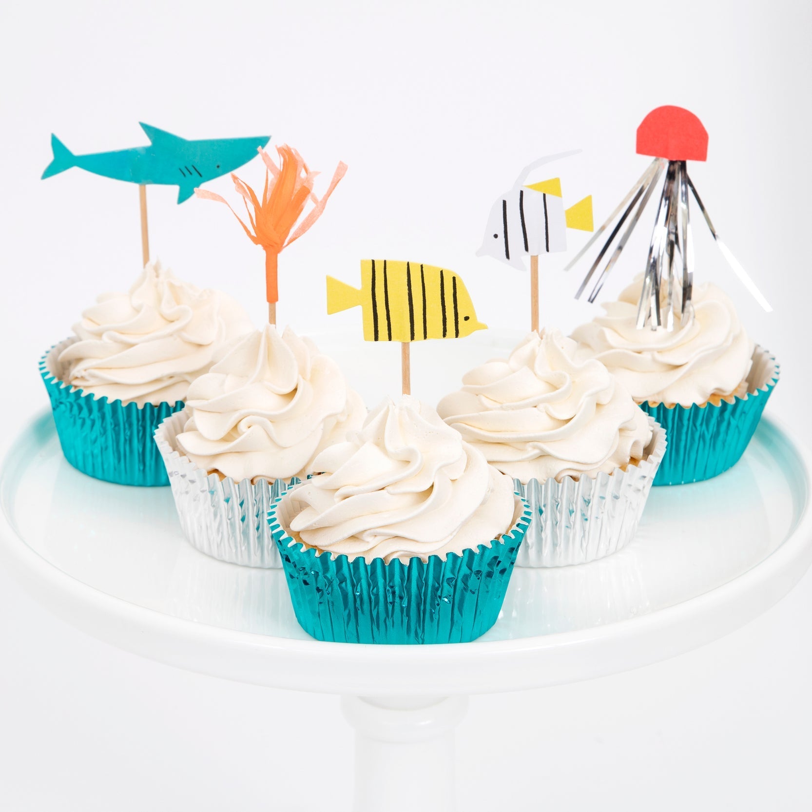 Meri Meri Party Under the Sea Cupcake Kit - bubblegum market