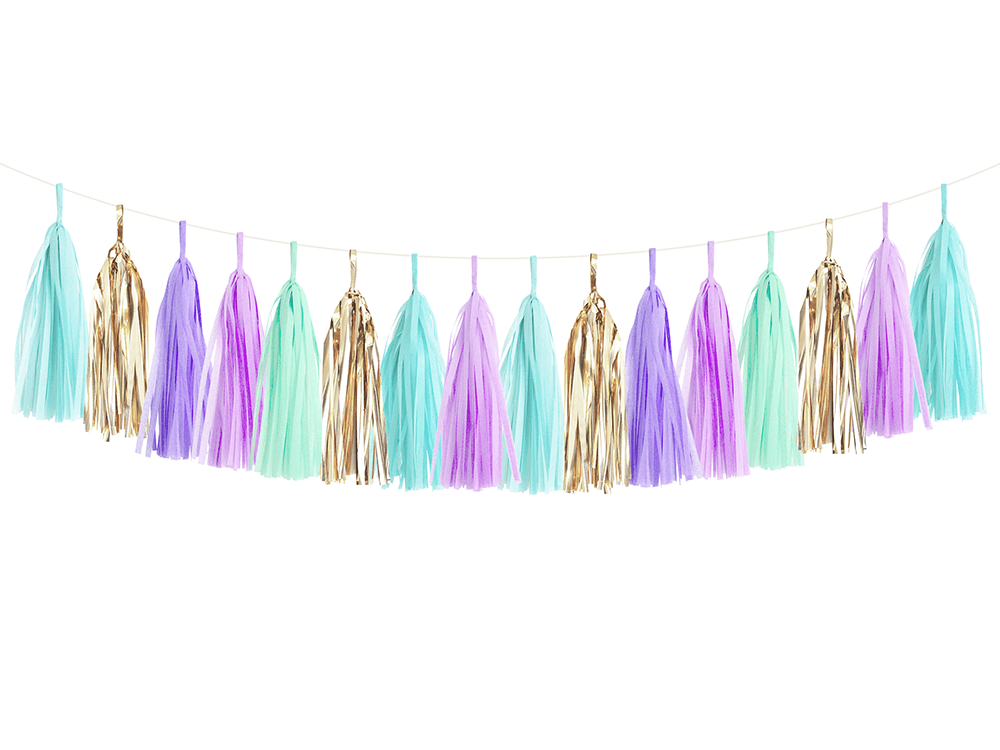 Mermaid Tassel Garland Kit - bubblegum market