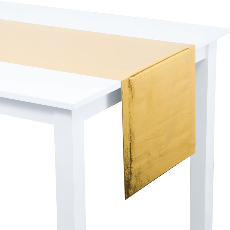 Metallic Gold Table Runner - bubblegum market