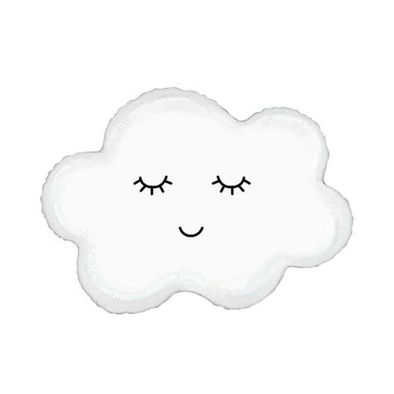 Mighty Sleepy Cloud Foil Balloon 30" - bubblegum market