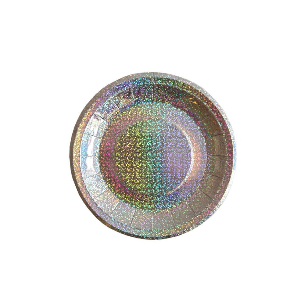 Mini Disco Canape Plates - bubblegum market