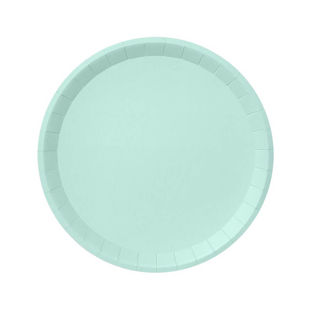 Mint Classic Paper Party Small Plates 7.25" - bubblegum market