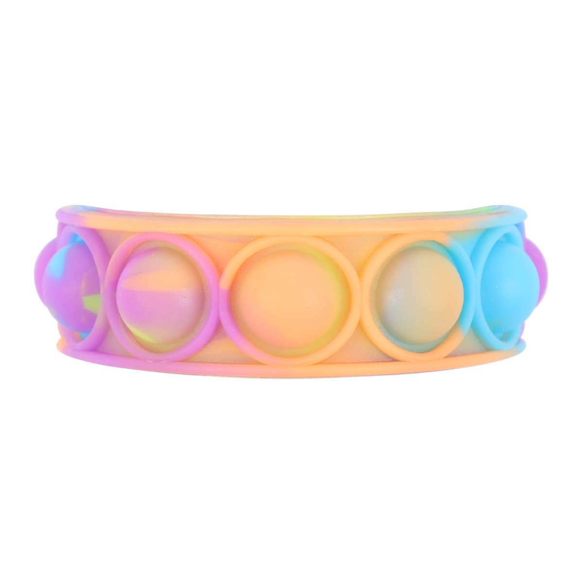 Multi - Colored Fidget Pop Bracelet - bubblegum market
