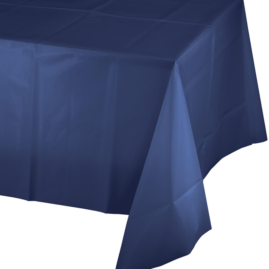 Navy Plastic Table Cover - bubblegum market