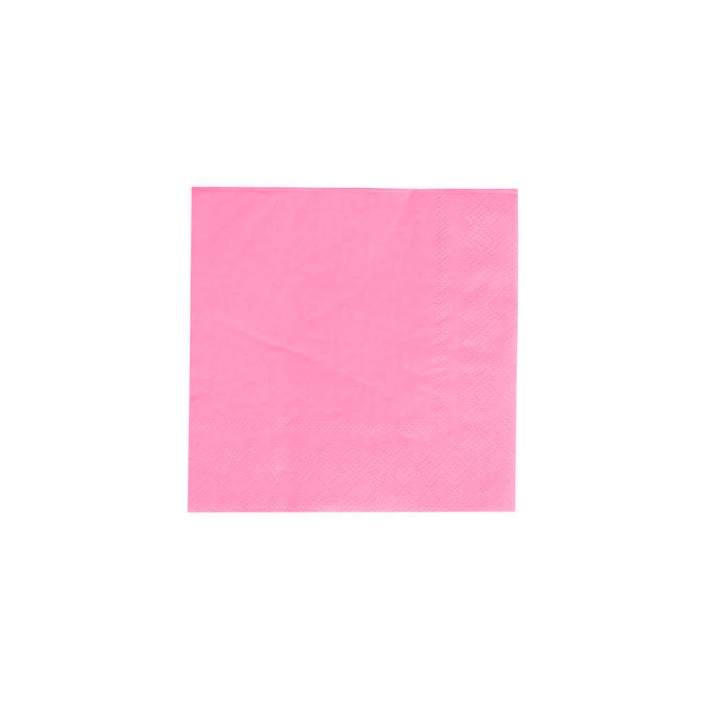Neon Rose Cocktail Napkins - bubblegum market