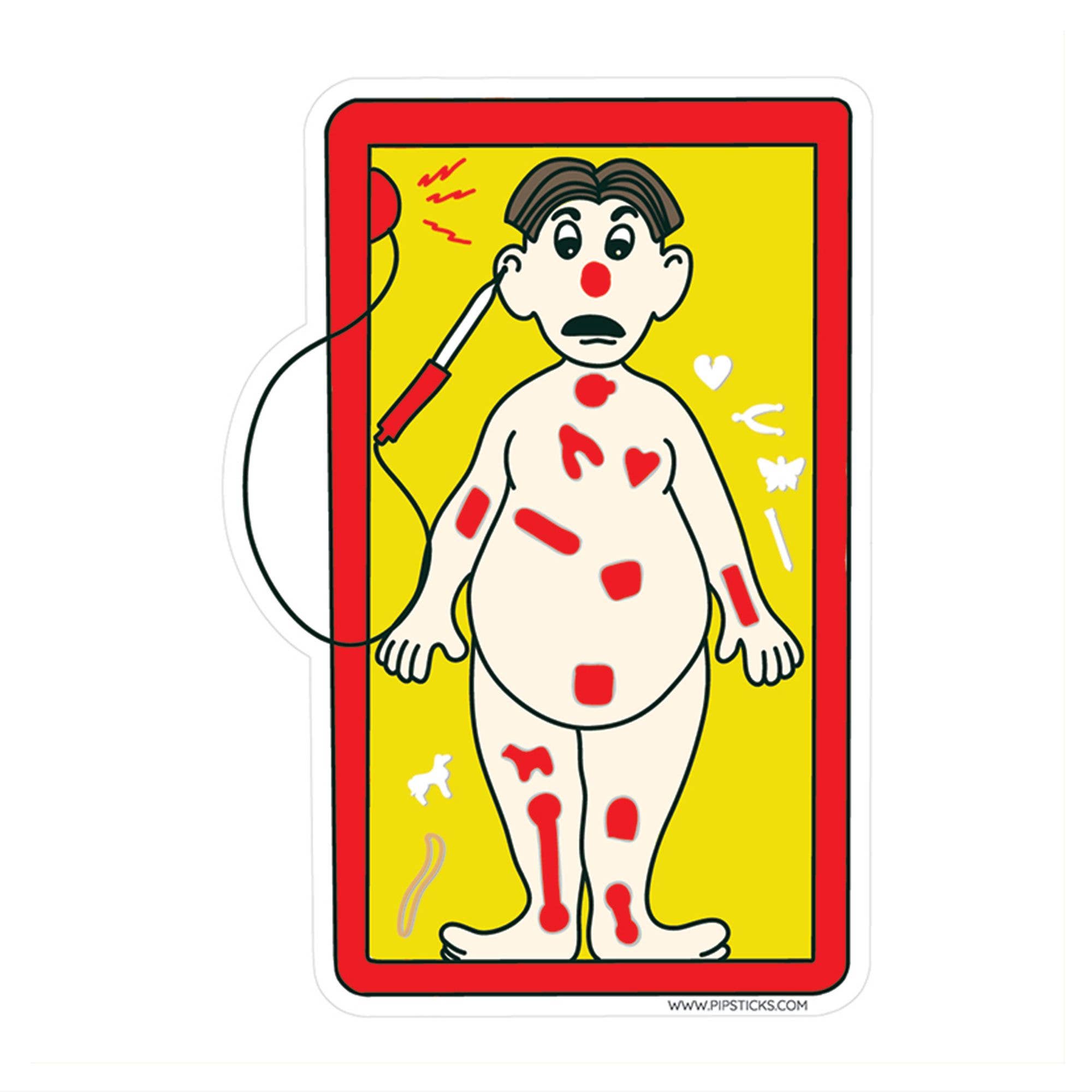 One - Man Operation Vinyl Sticker - bubblegum market