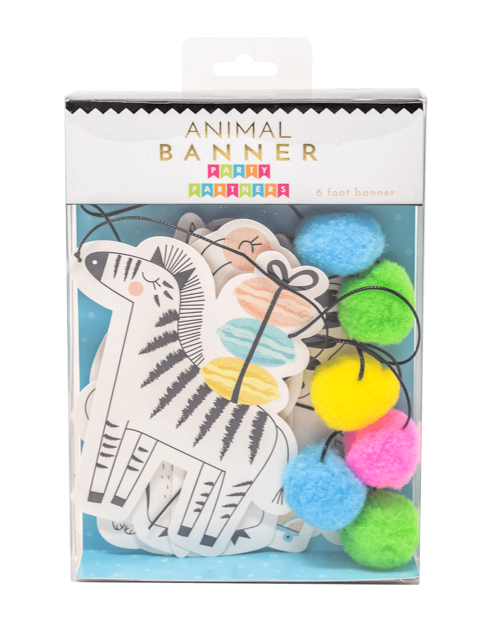 Party Animal Pom - Pom Banner - bubblegum market