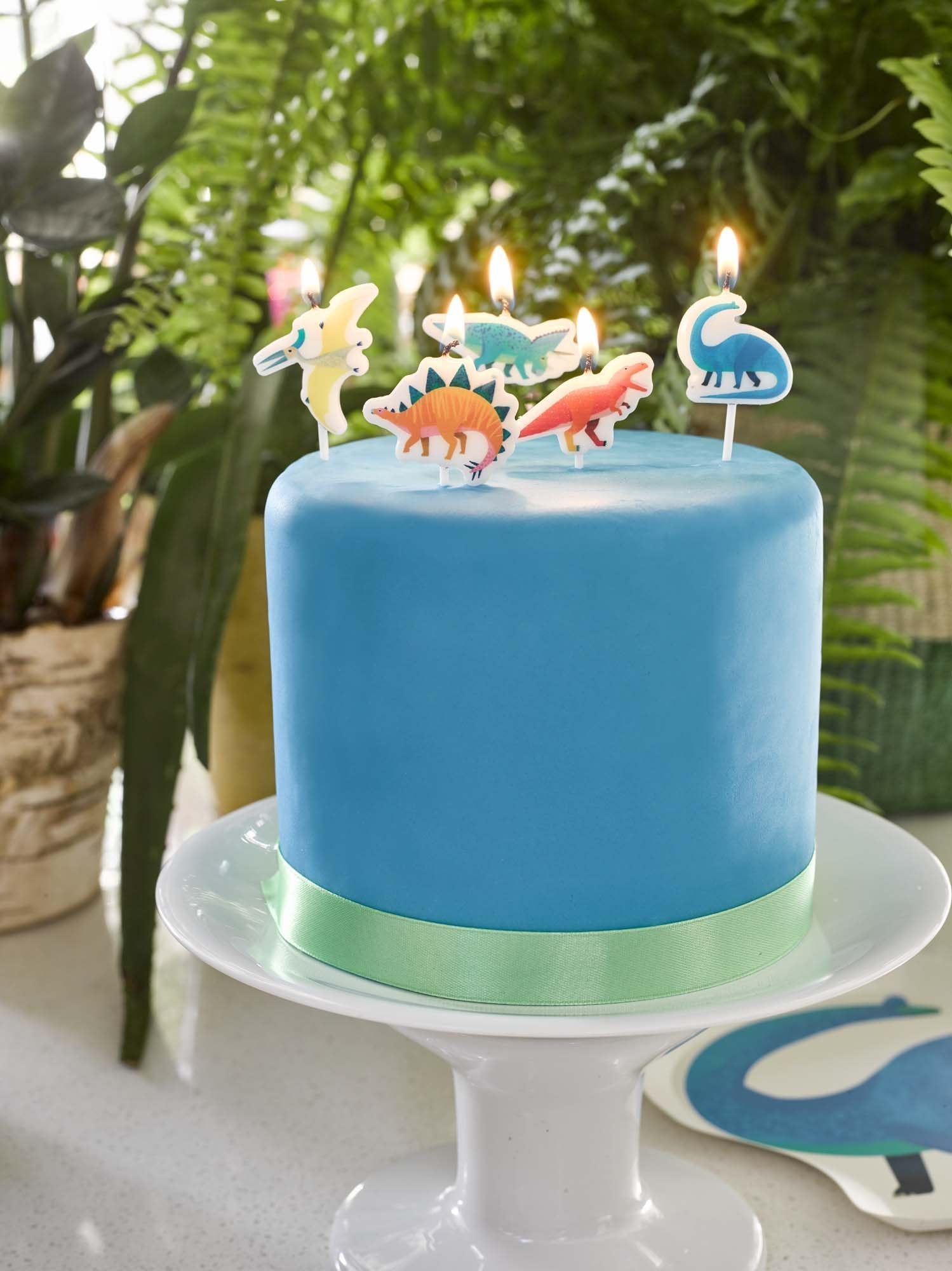 Party Dinosaur Candles - bubblegum market