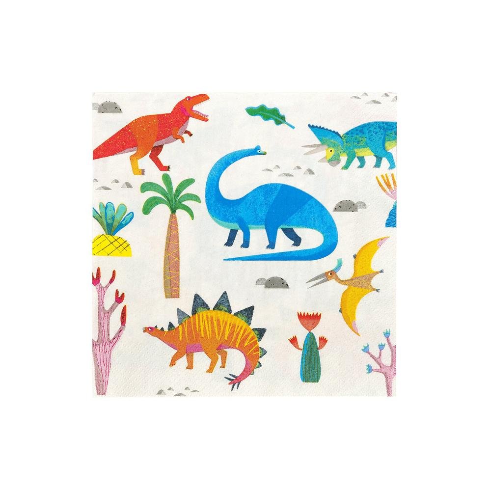 Party Dinosaur Napkins - bubblegum market