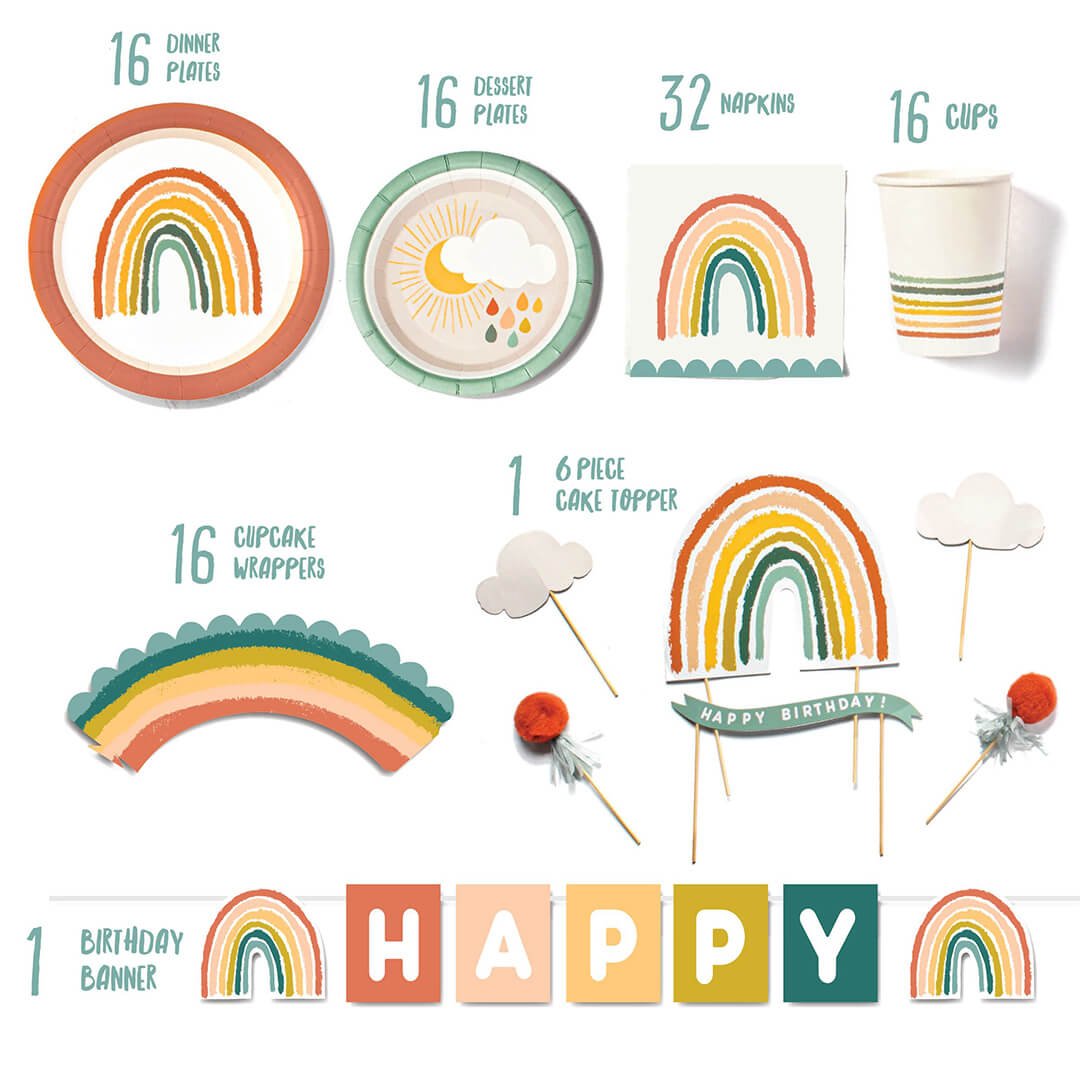 Party in a Box: Little Rainbow - bubblegum market