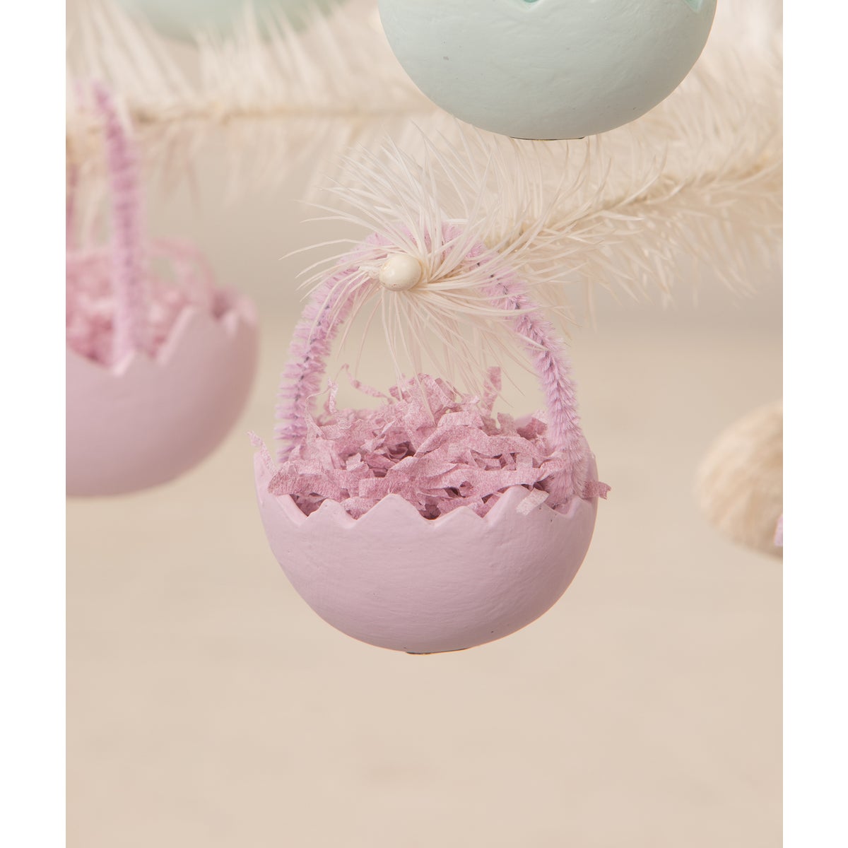 Pastel Cracked Egg Ornament Set (Set of 6) - bubblegum market