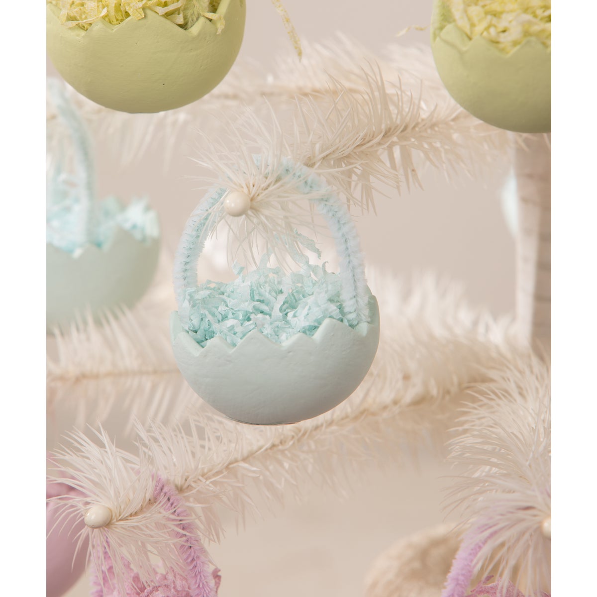 Pastel Cracked Egg Ornament Set (Set of 6) - bubblegum market