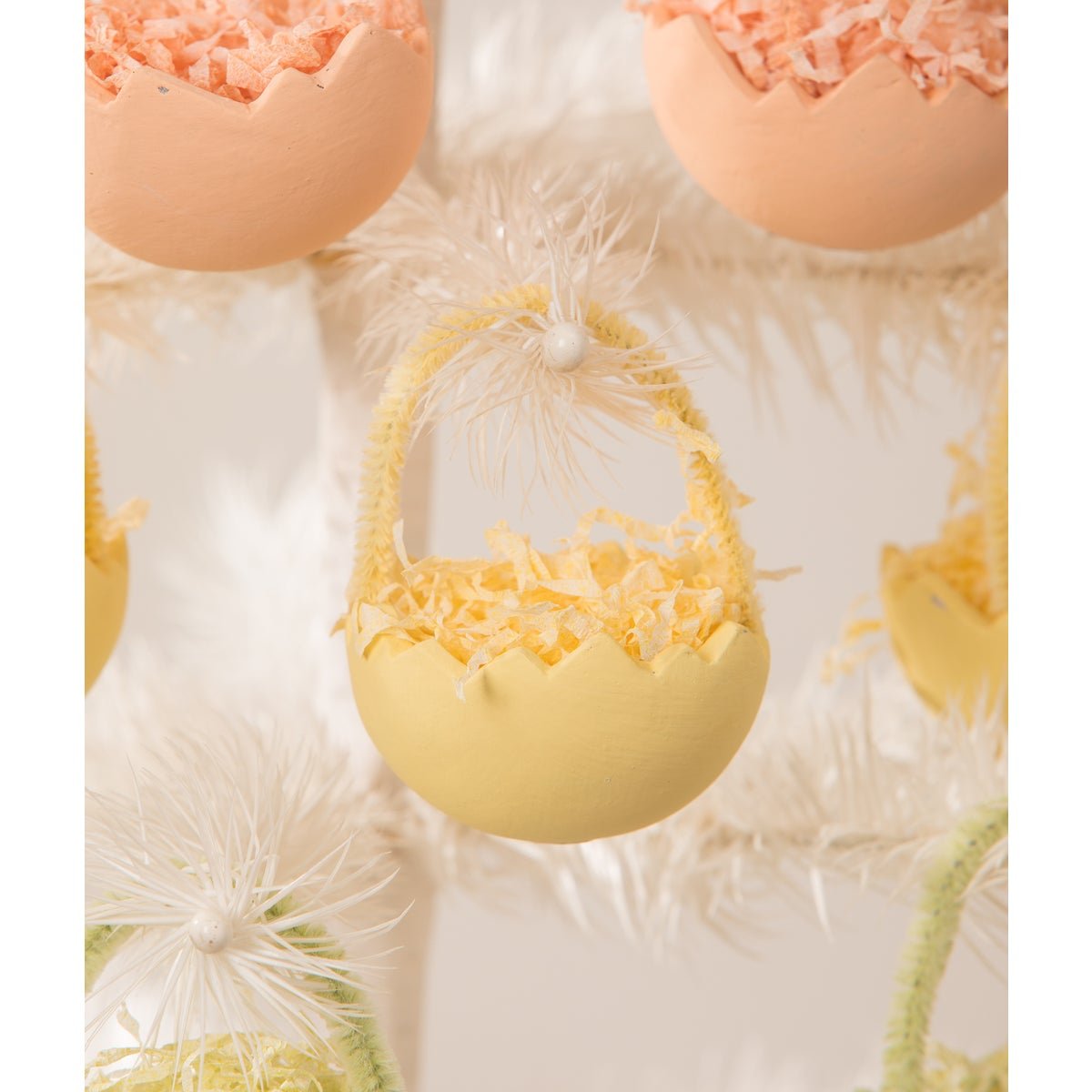 Pastel Cracked Egg Ornament Set (Set of 6) - bubblegum market
