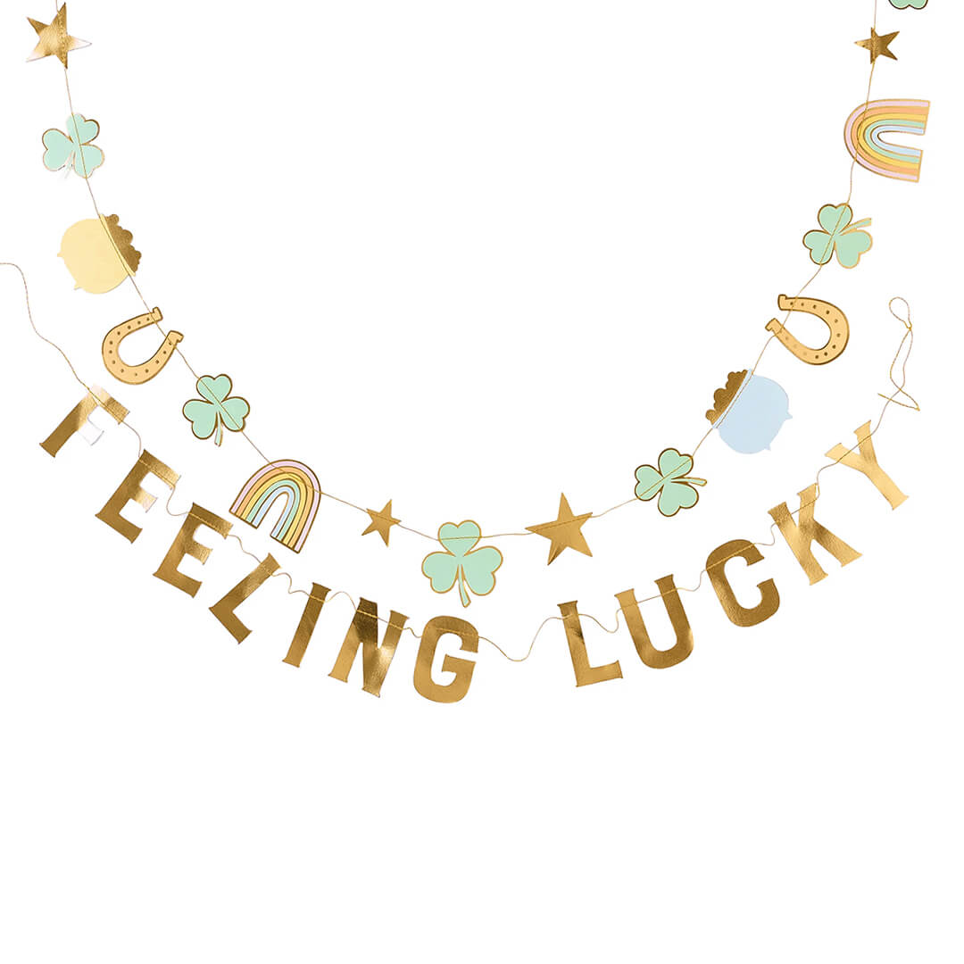 Pastel "Feeling Lucky" Banner Set - bubblegum market