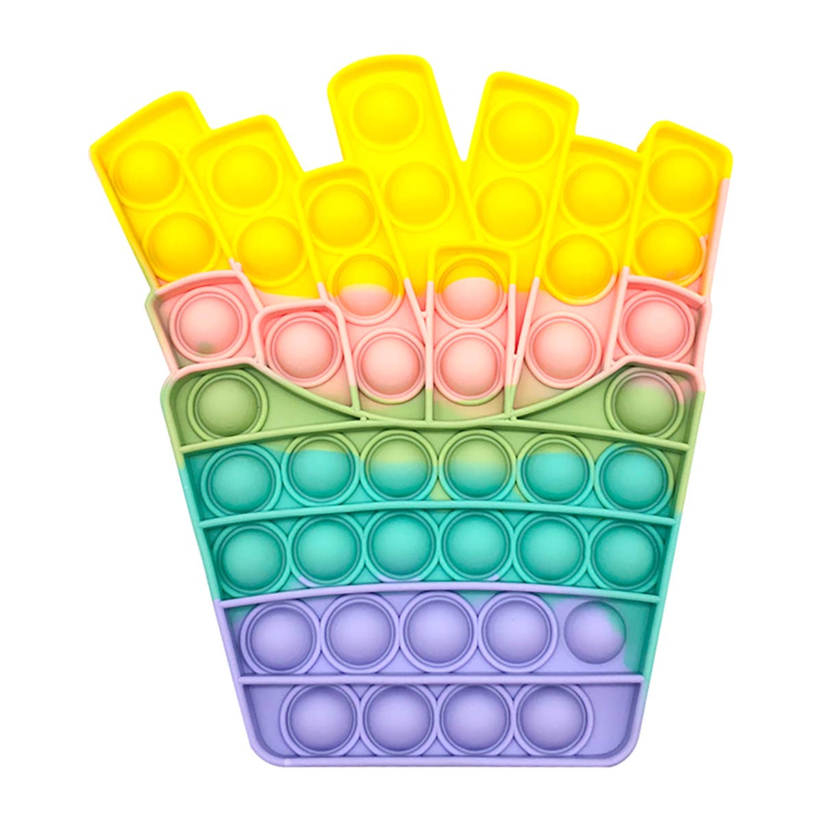 Pastel Fries Fidget Pop Sensory Toy - bubblegum market