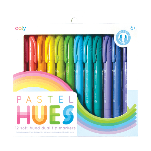 Pastel Hues Markers - bubblegum market