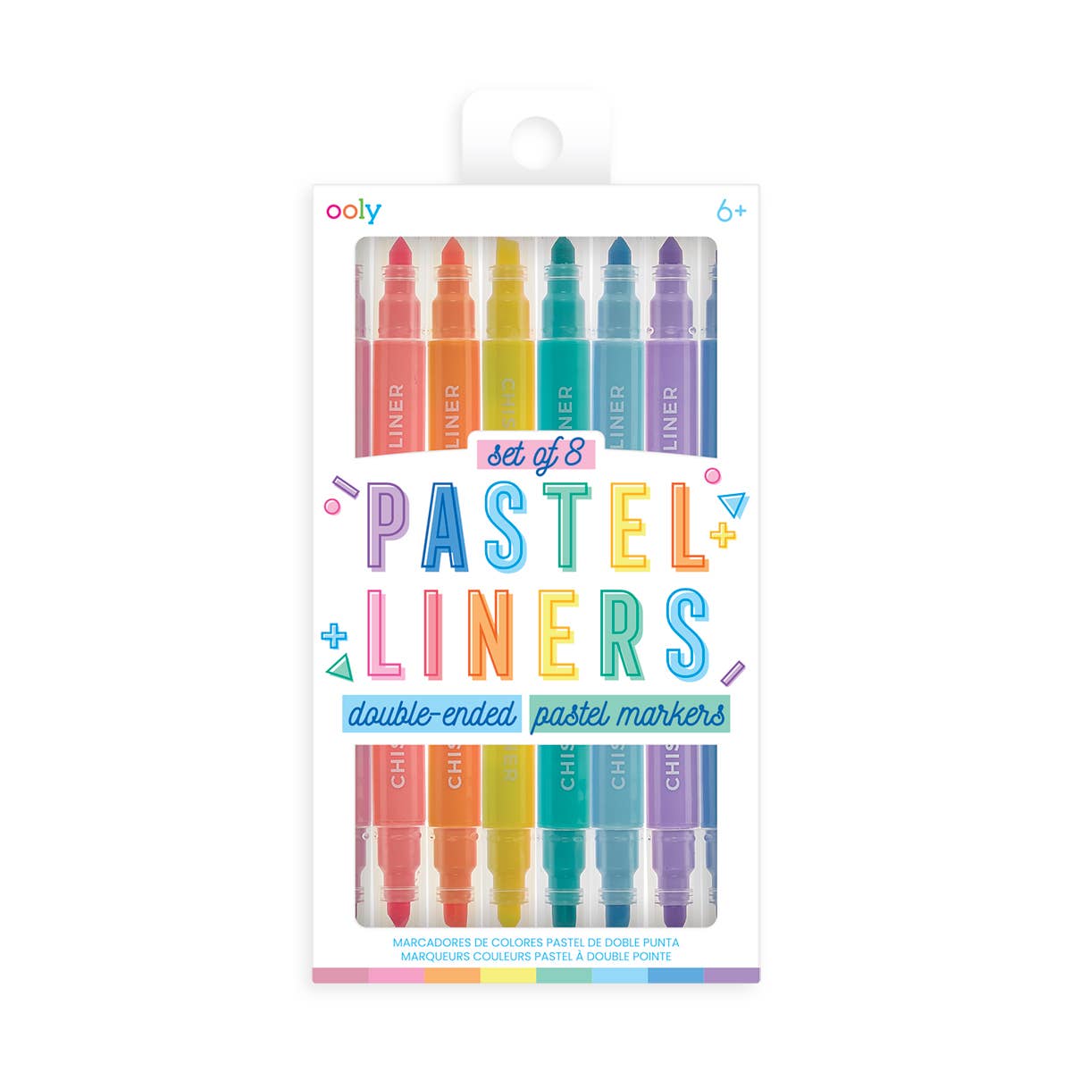 Pastel Liner Double Ended Markers - bubblegum market