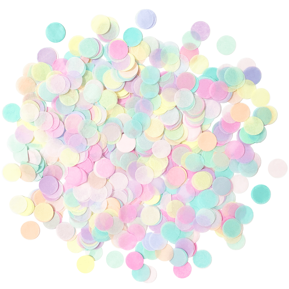 Pastel Rainbow Confetti - bubblegum market
