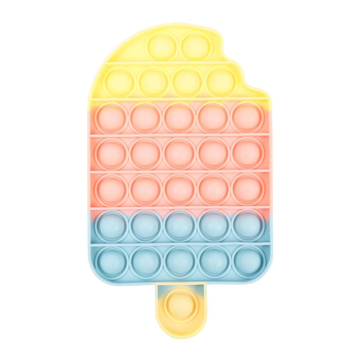Pastel Rainbow Popsicle Fidget Pop Sensory Toy - bubblegum market