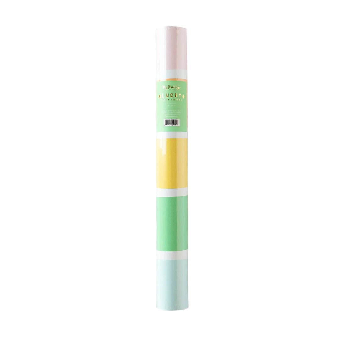 Pastel Rainbow Table Runner - bubblegum market