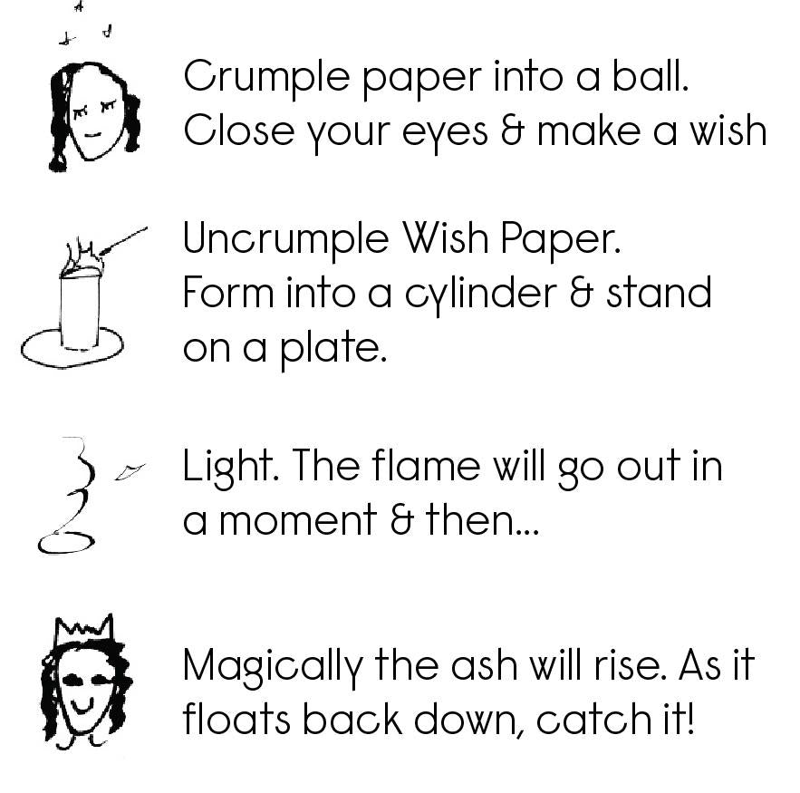 Pastel Wish Paper (10 Wishes) - bubblegum market