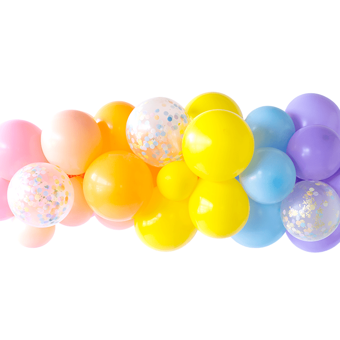 Peace & Love Balloon Garland - bubblegum market
