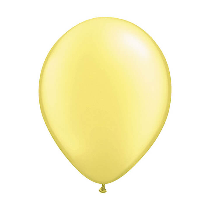 Pearl Lemon Chiffon Latex Balloons - bubblegum market