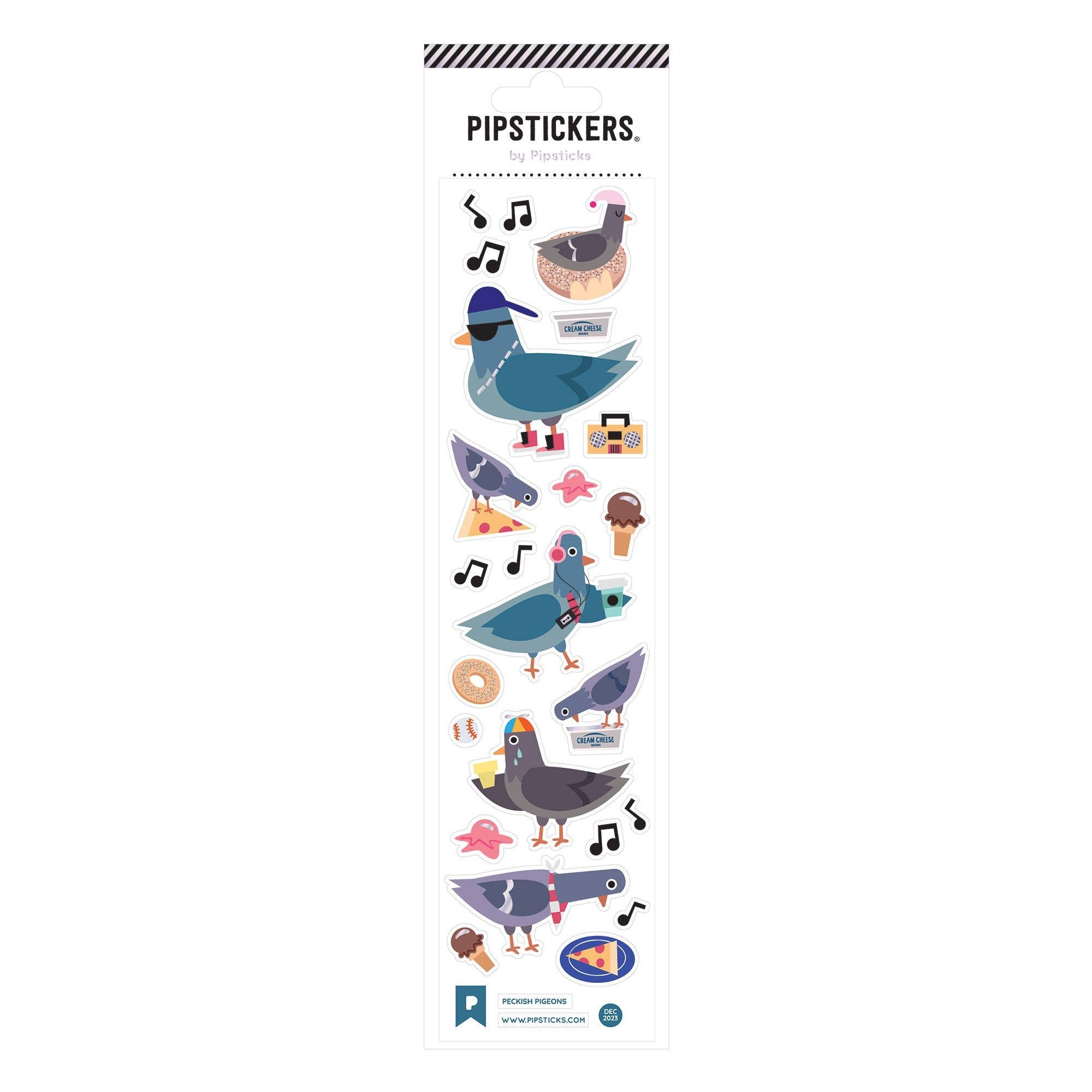 Peckish Pigeons Stickers - bubblegum market