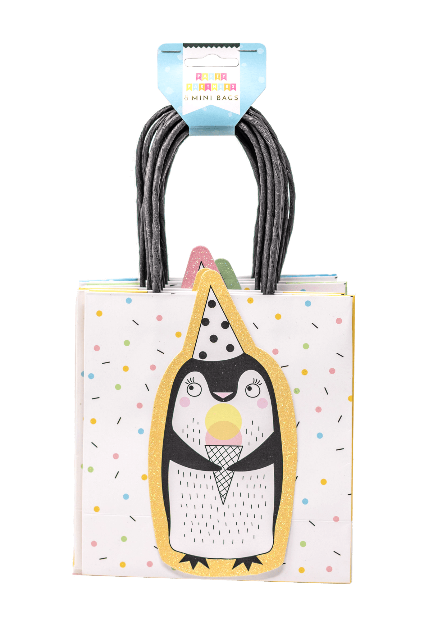 Penguin Favor Bag - bubblegum market
