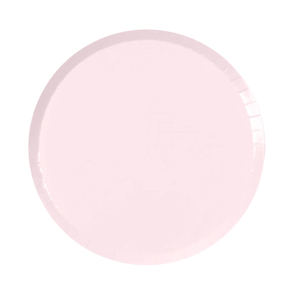 Petal Pink Dessert Plates 8" - bubblegum market