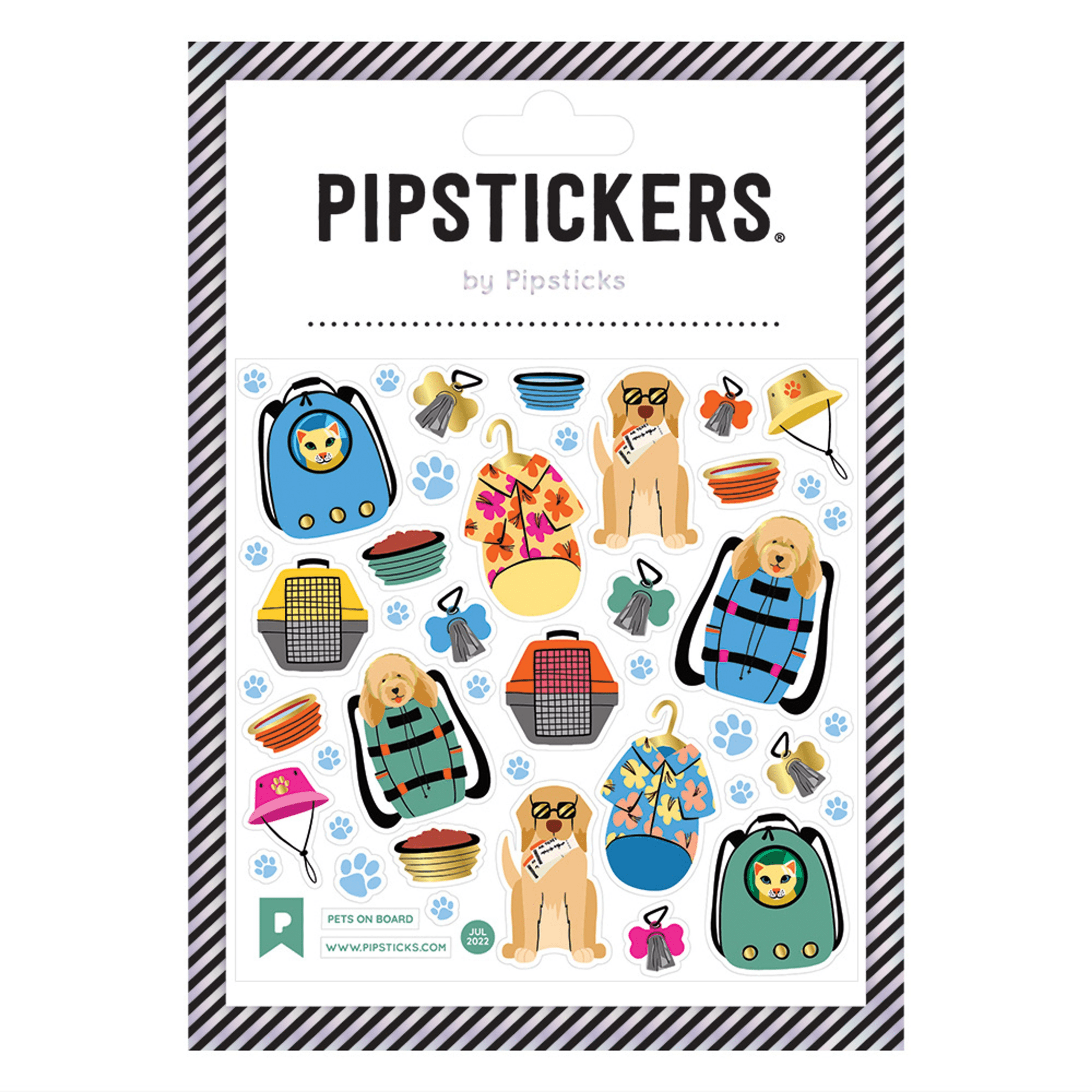 Pets On Board Stickers - bubblegum market