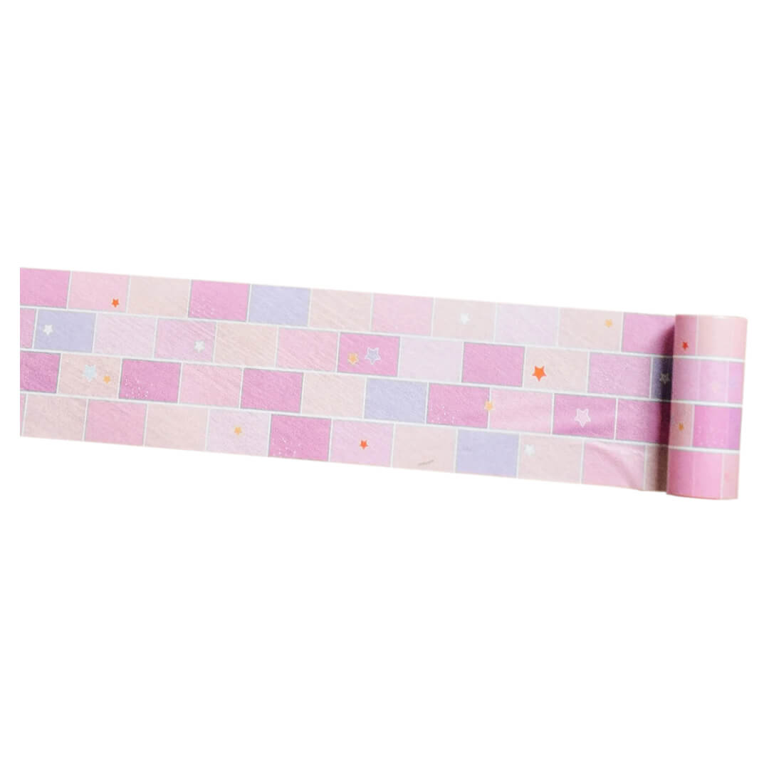 Pink Brick Scene Play Tape - bubblegum market