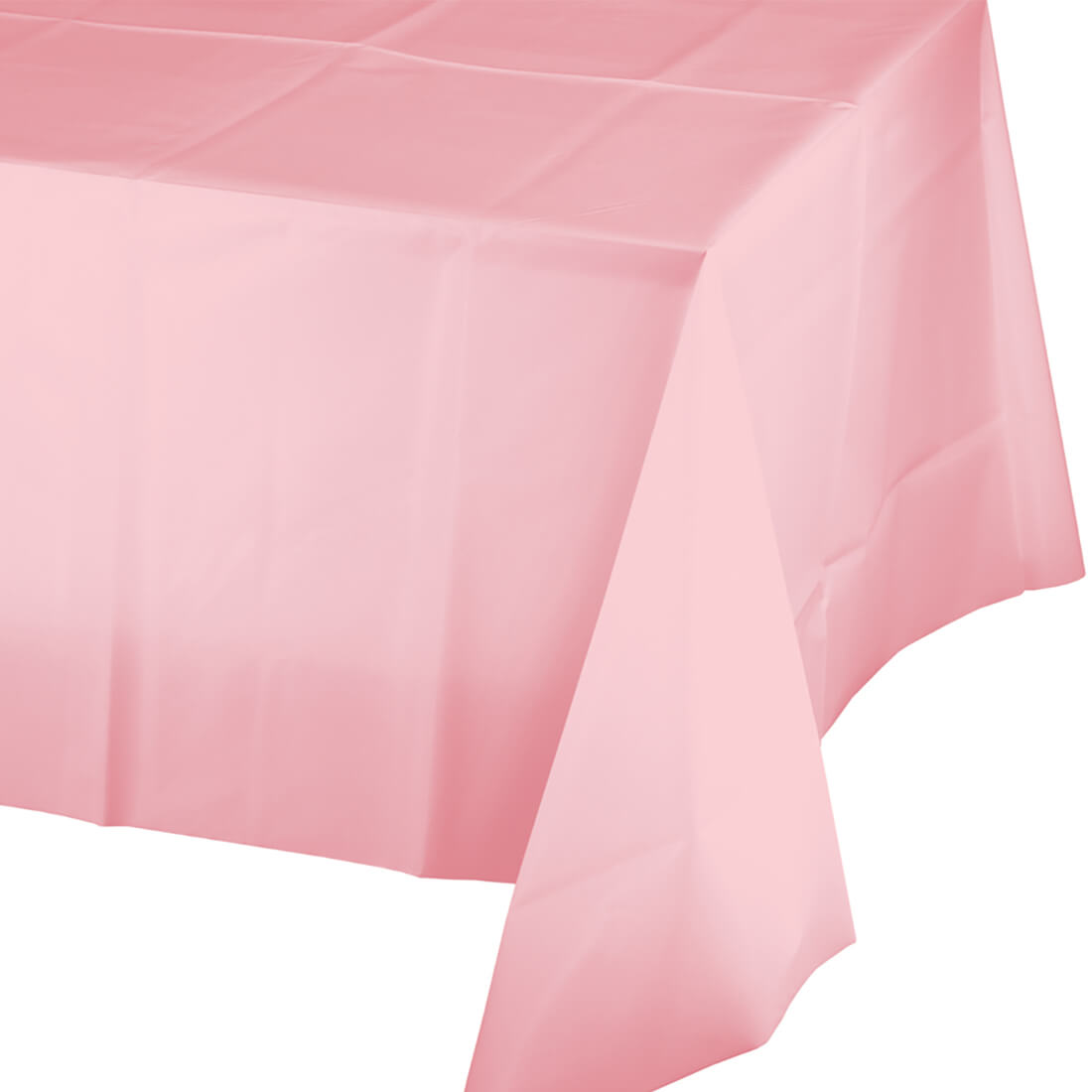 Pink Plastic Table Cover - bubblegum market