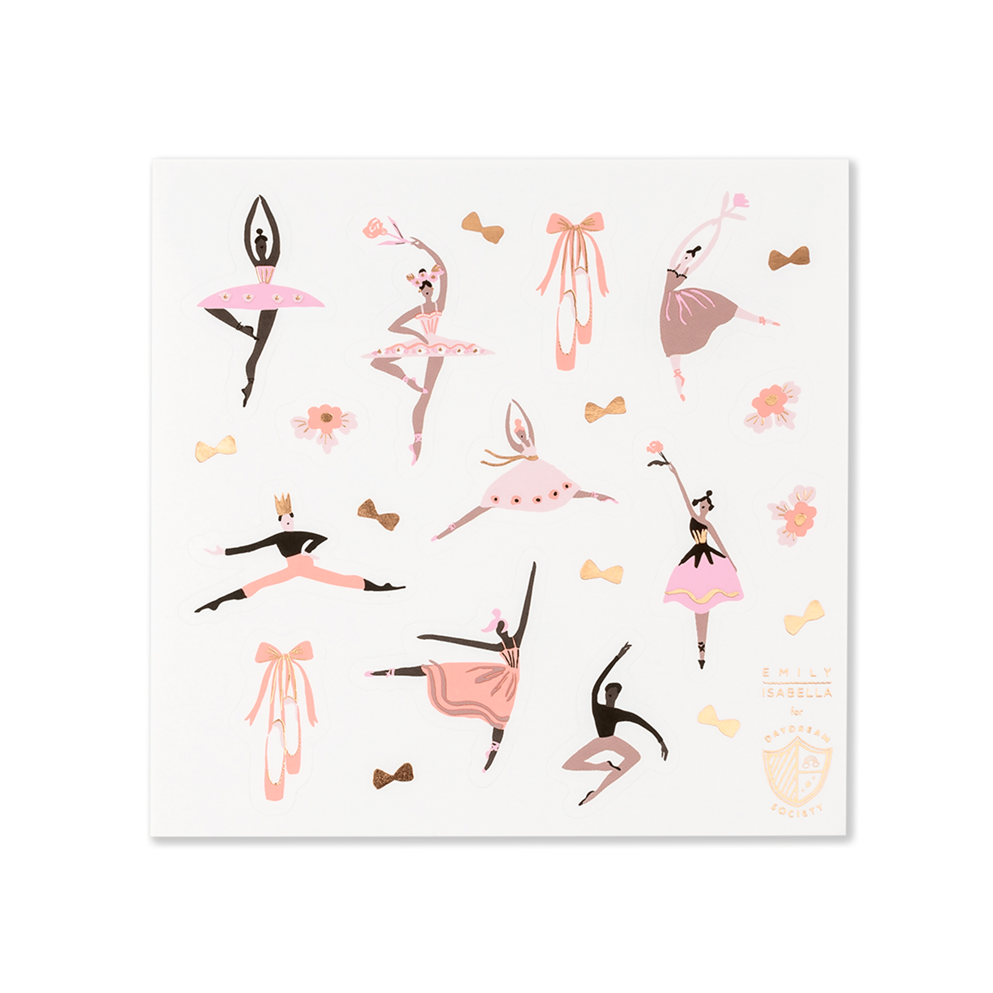 Pirouette Ballerina Sticker Sheets (4pk) - bubblegum market