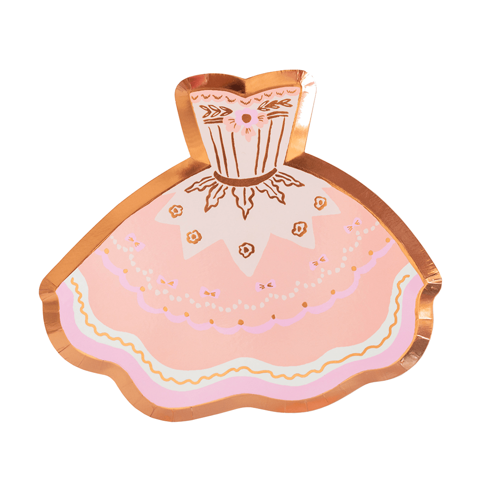 Pirouette Ballet Dress Plates 10" - bubblegum market