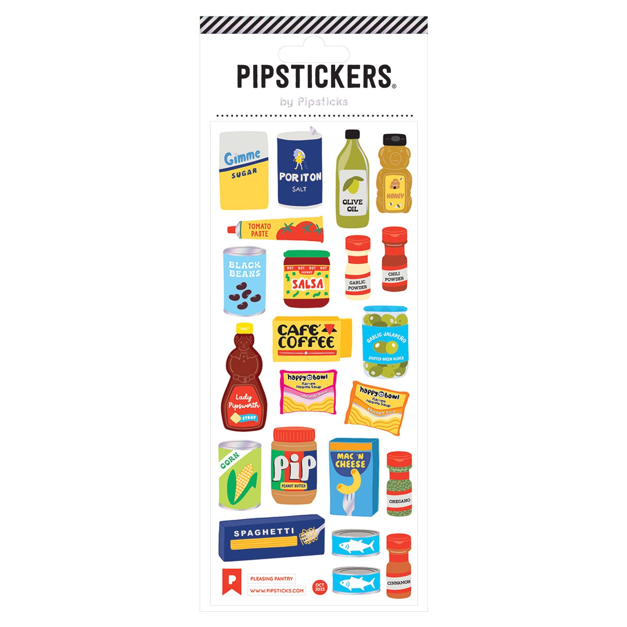 Pleasing Pantry Stickers - bubblegum market