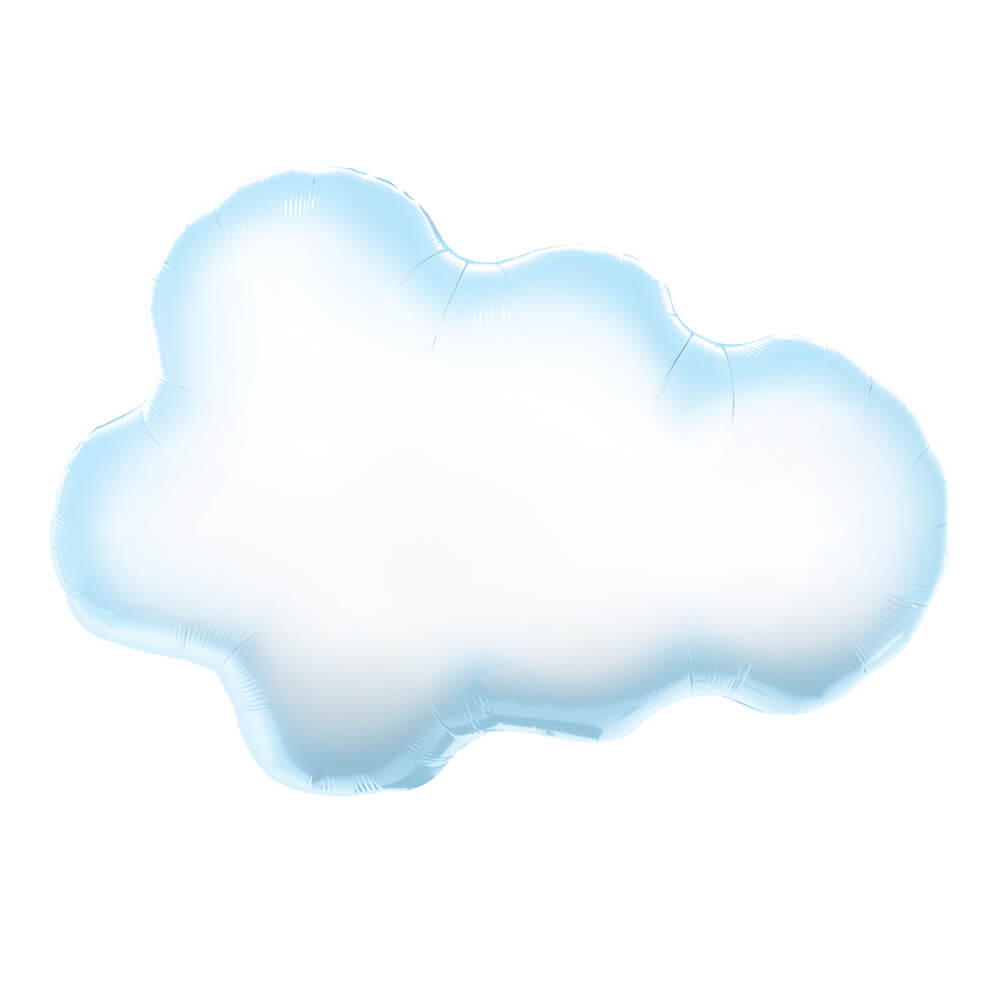 Puffy Cloud Foil Balloon 30" - bubblegum market