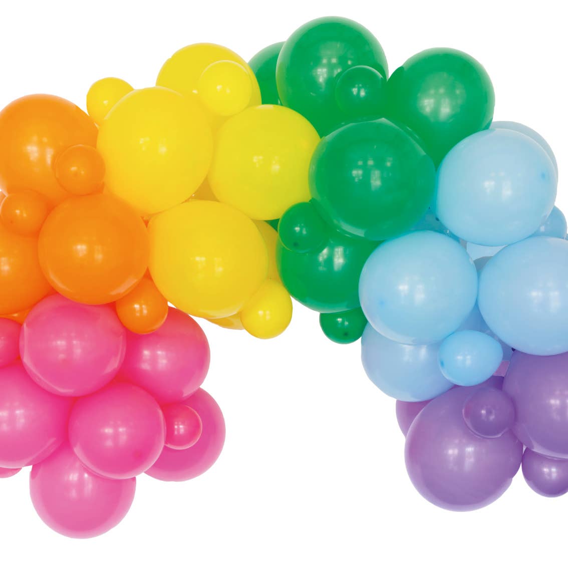 Rainbow Balloon Arch Kit / 60 Balloons - bubblegum market