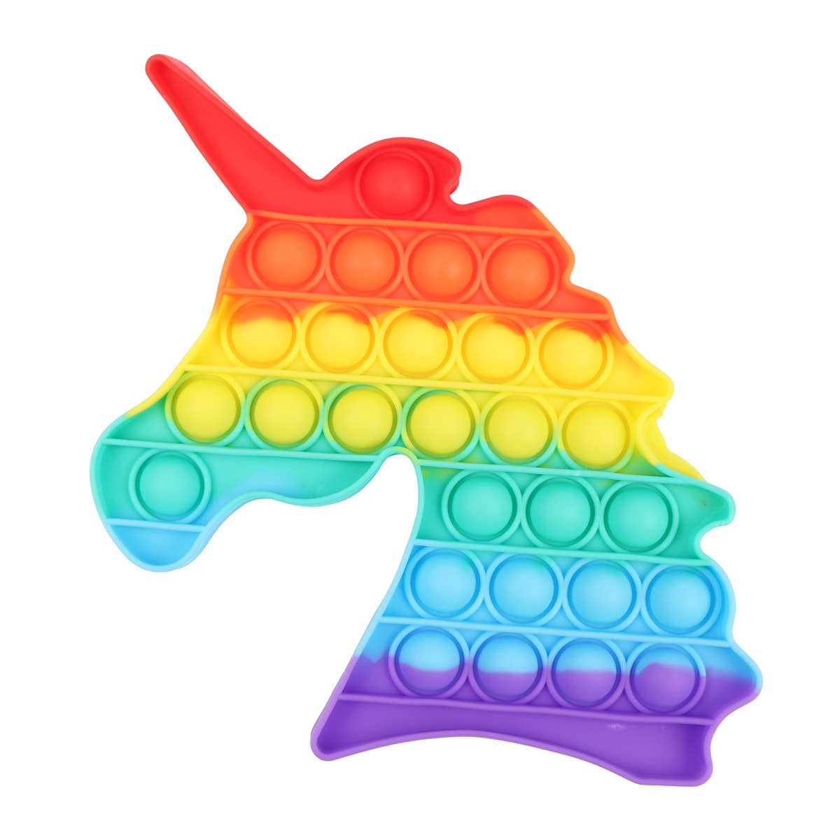 Rainbow Unicorn Fidget Pop Sensory Toy - bubblegum market